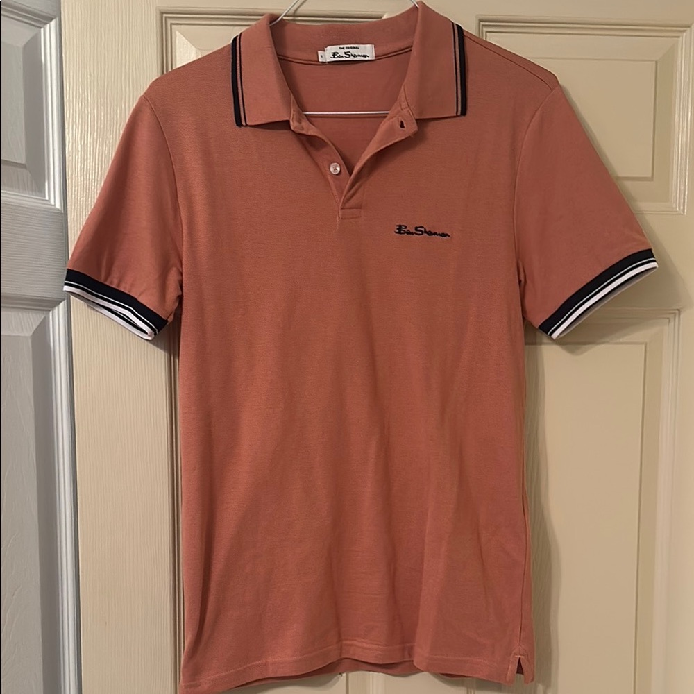 Ben Sherman Men's Polo Shirt - Rust